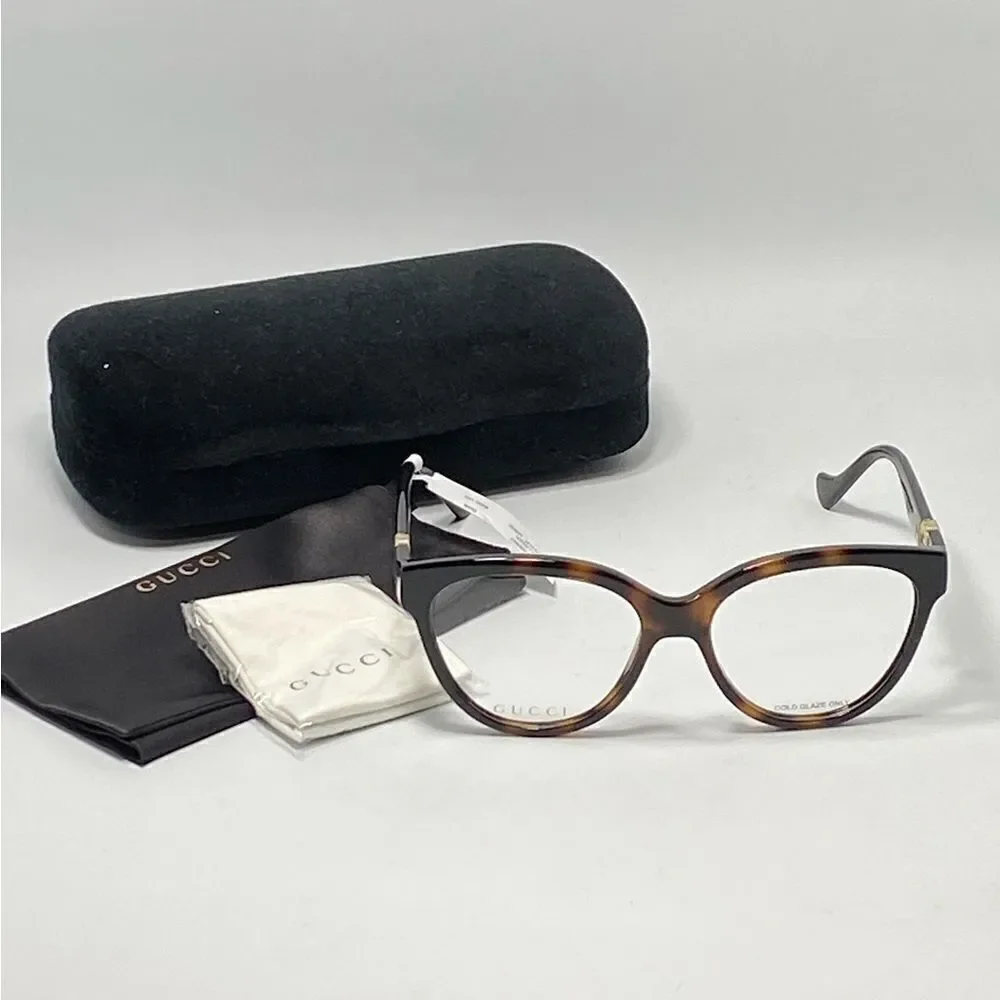 Gucci 54MM Cat Eye Optical Glasses